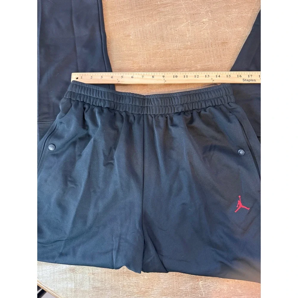 Vintage Nike Air Jordan Track Pants XL NWT Black Warmup Pants Streetwear 2000s